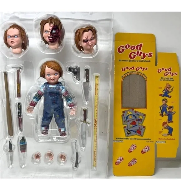 NIB NECA 4in Scale Ultimate Chucky Action Figure - Picture 3 of 16